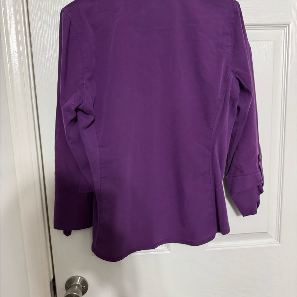 Vibrant Purple Long Sleeve Top